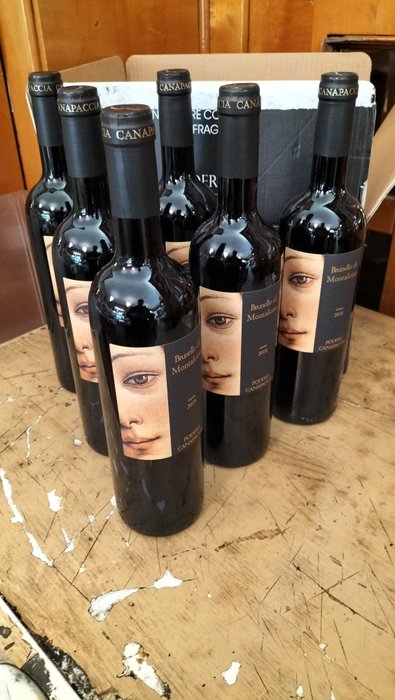 2018 Podere Canapaccia - 蒙达奇诺·布鲁奈罗 - 6 Bottles (0.75L)