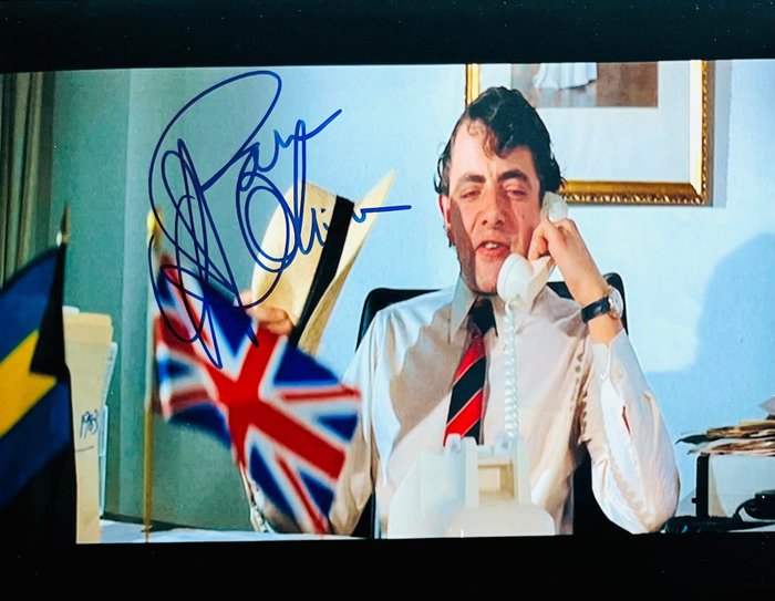 James Bond 007: Never Say Never Again - Rowan Atkinson (Nigel Small-Fawcett), signed with COA
