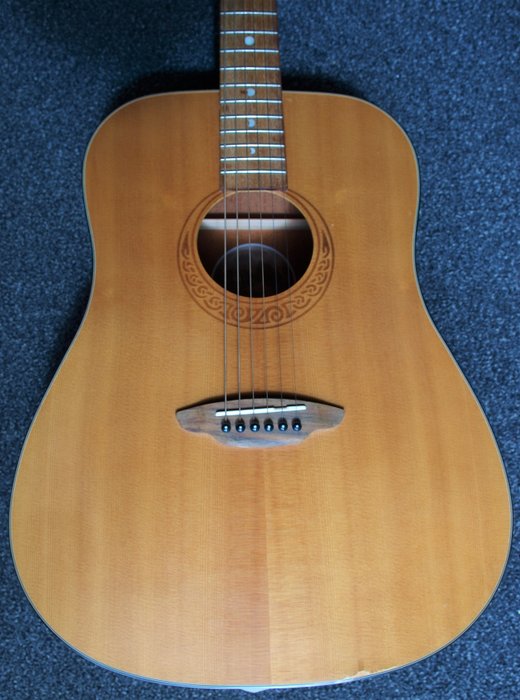 Luna - Gypsy Muse PK Dreadnought, Oracle Series -  - Acoustic guitar