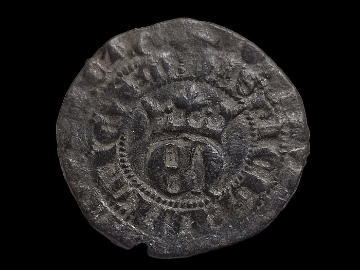 kungariket Kastilien. Enrique II (1368-1379). 1 Real (Bautista-574)