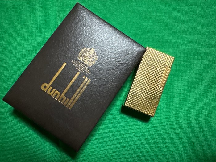 Dunhill - Pocket lighter - Gold-plated -  (1)