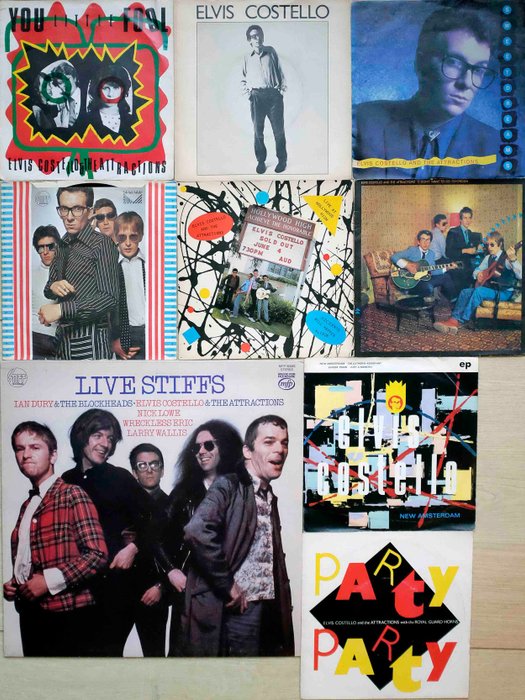 Elvis Costello, Elvis Costello & Related - Disque vinyle - 1977