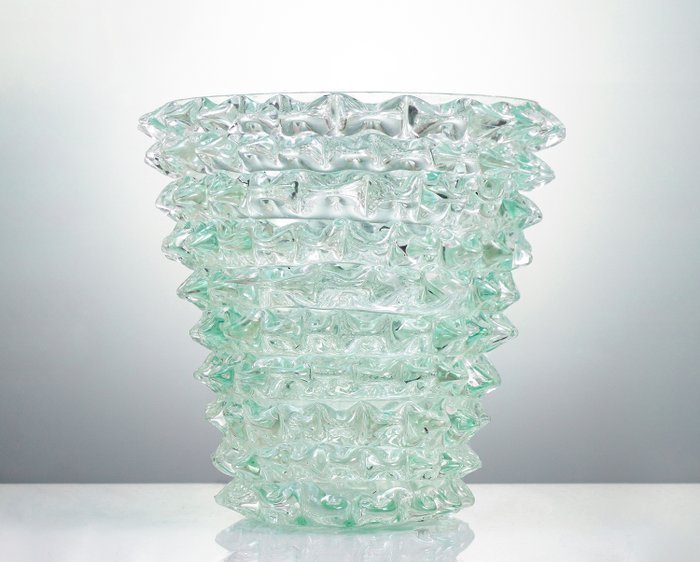 Mirko Zanella - 花瓶 -  Rostrato - 28cm x 30cm x 8kg - 独家  - 玻璃