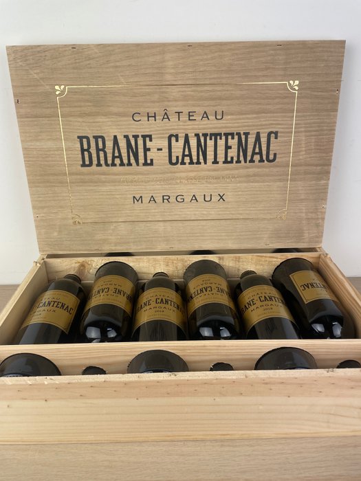 2018 Chateau Brane Cantenac - Margaux 2ème Grand Cru Classé - 6 Garrafas (0,75 L)