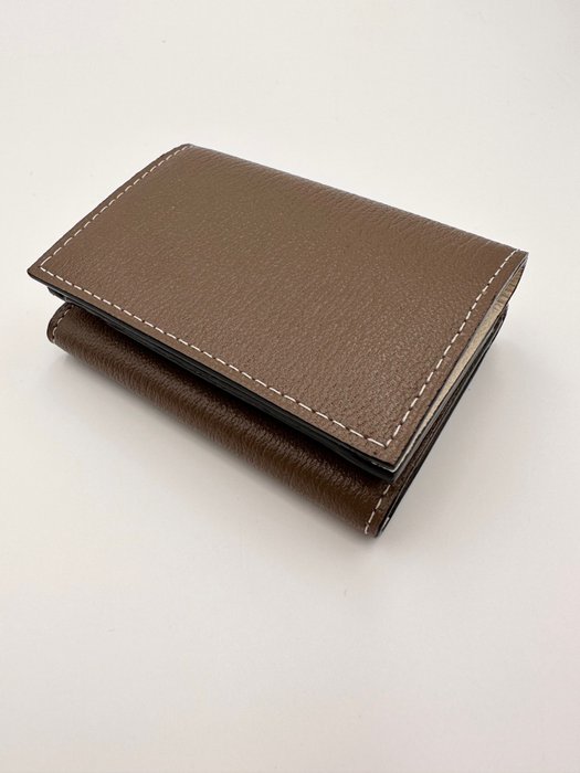 Other brand - L'arcobaleno | Unisex Mini Wallet | brown*ivory - NO RESERVE - Plånbok