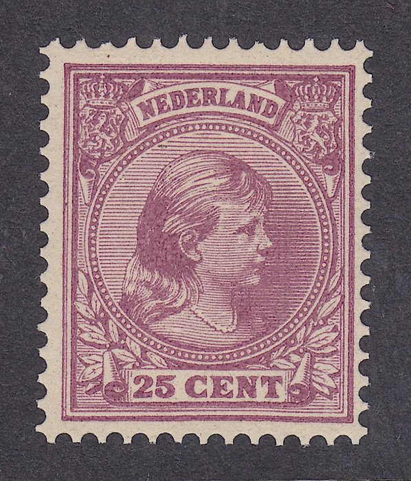 荷蘭 1898 - 威廉敏娜王后 - NVPH 42