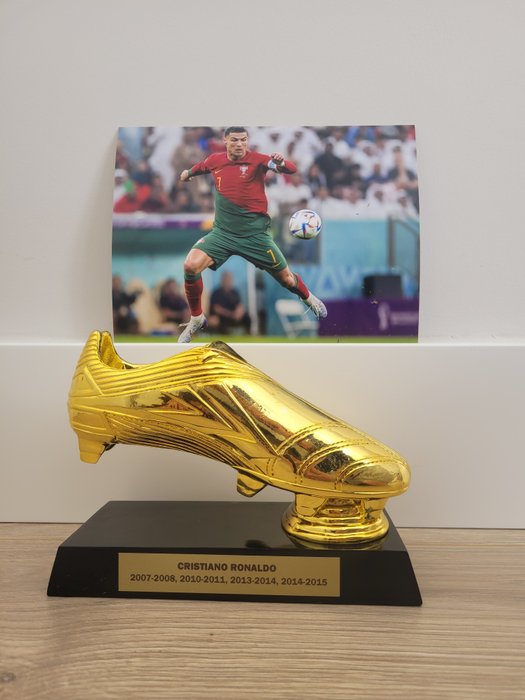 Cristiano Ronaldo - Golden Boot + Φωτογραφία CR7/Πορτογαλία 
