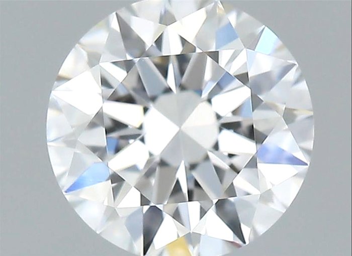 1 pcs Diamant - 0.65 ct - Brillant - F - VVS1, *3EX*