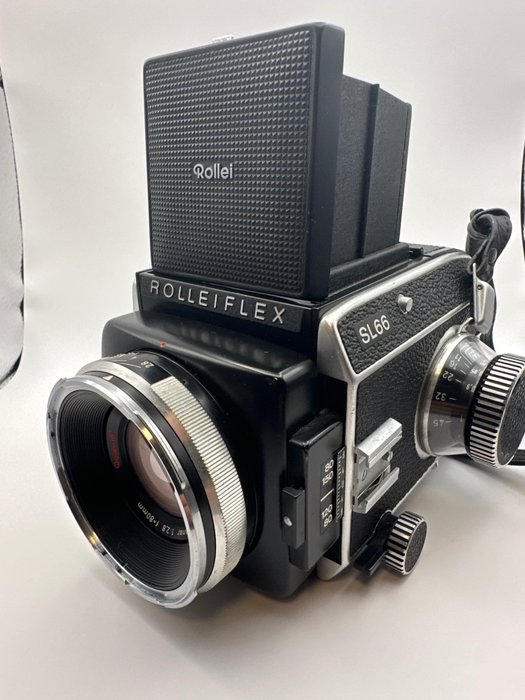Rollei Rolleiflex SL66 + HFT planar 80mm f2.8 Közepes formátumú fényképezőgép