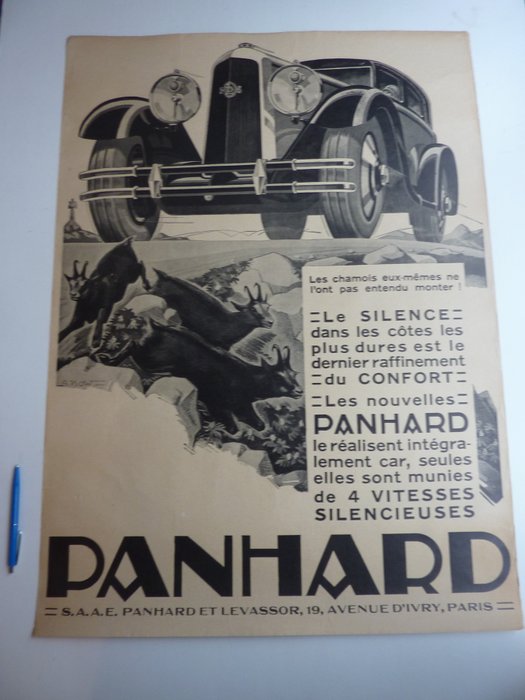 Alexis Kow - Panhard - Δεκαετία του 1930
