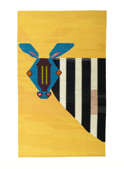 设计师基里姆 - 凯利姆平织地毯 - 215 cm - 129 cm