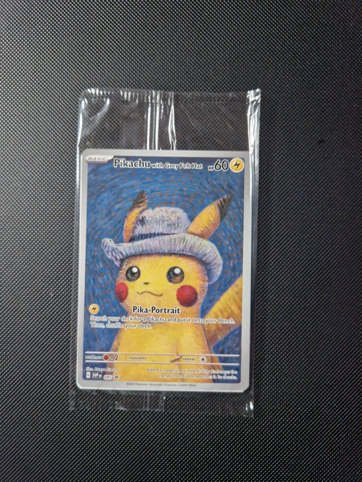 Pokémon - 1 Card - pikachu van gogh card sealed
