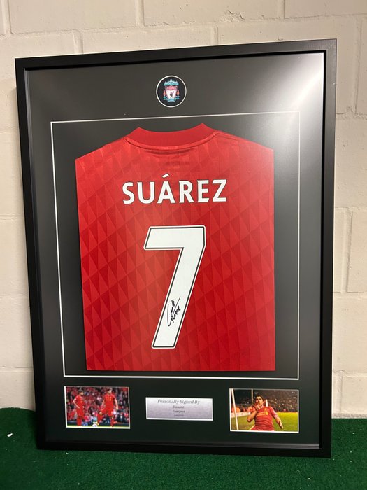 Liverpool - European Football League - Luis Suarez - Football jersey 