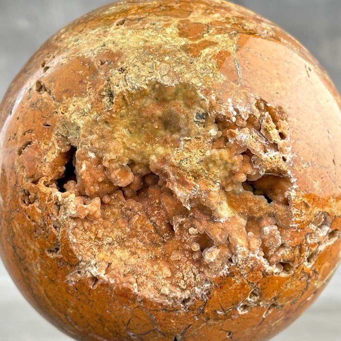 GEEN RESERVEPRIJS - Prachtige Smithsonite Sphere met standaard- Bol- 1800 g