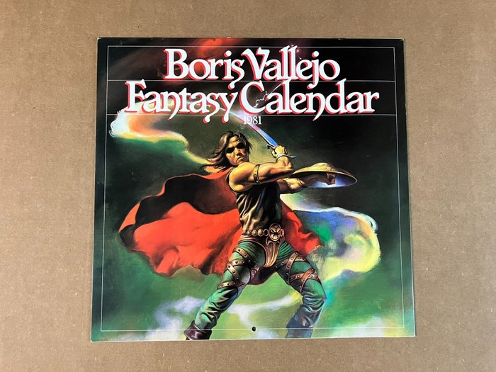 Boris Vallejo - Fantasy Calendar (1981) - 1 日曆 - 1981