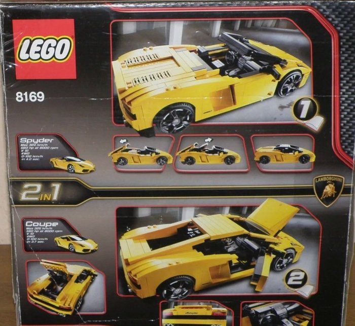 Lego - Technic - 8169 - Lamnoghini - 1990-2000 - Γερμανία