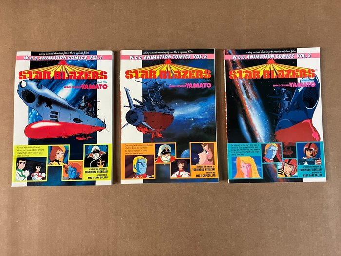 Star Blazers 1, 2, 3 - 3 Comic - 1983