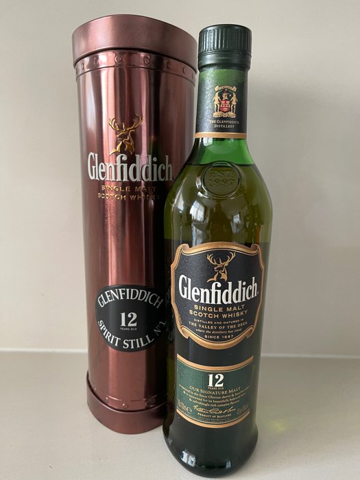 Glenfiddich 12 years old - Spirit Still No.1 - Original bottling  - 70cl