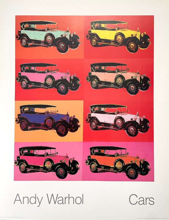 Andy Warhol (after) - Mercedes TYP 400 - Offset Lithography - Achenbach licensed print