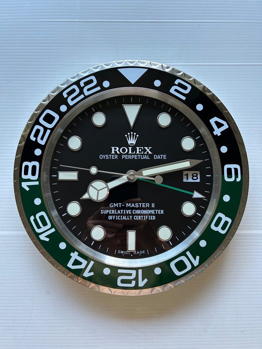 Wystawa dealera edycji Koncesjonariusza Rolex GMT Master II Sprite - Aluminium, Szkło - 2020+