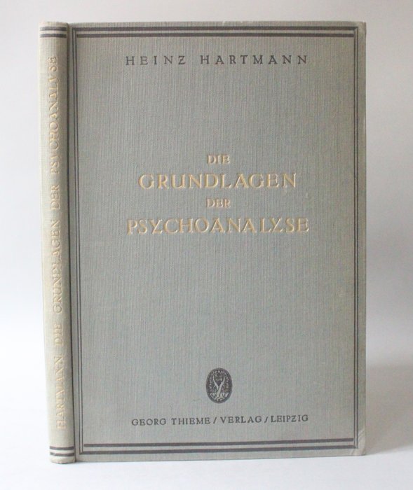 Heinz Hartmann - Die grundlagen der psychoanalyse - 1927