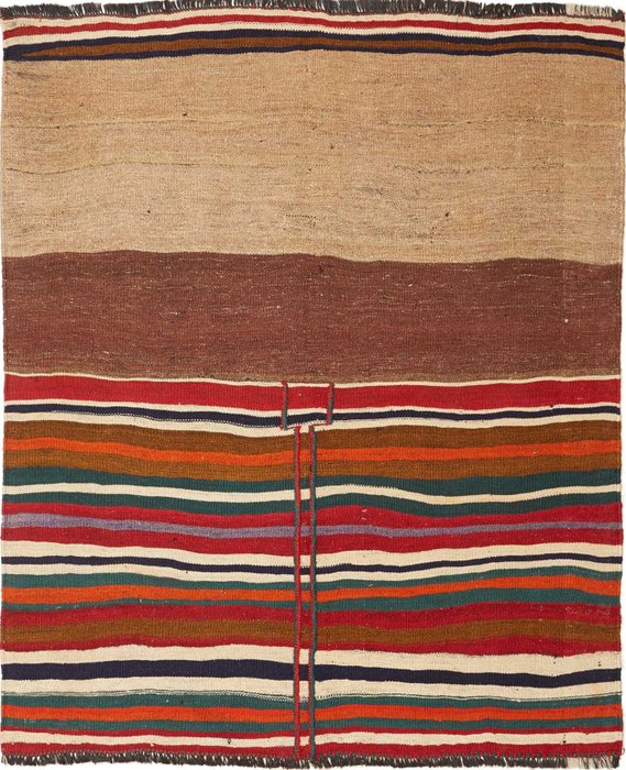 法尔斯凯利姆 - 加什盖 - 凯利姆平织地毯 - 187 cm - 152 cm
