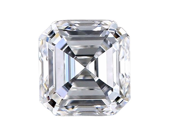 1 pcs Diamant - 0.70 ct - Émeraude - G - VS1