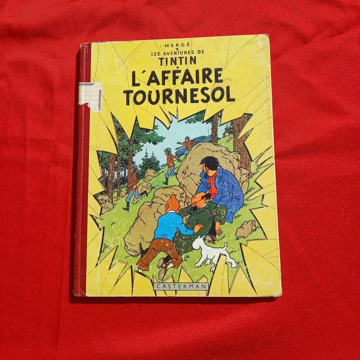 Tintin - L'affaire Tournesol (B19) - 1 Album - Erste französische Ausgabe - 1956