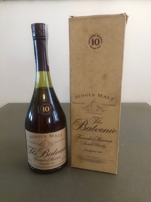 Balvenie 10 years old - Founder's Reserve - Original bottling  - b. 1980‹erne - 750 ml