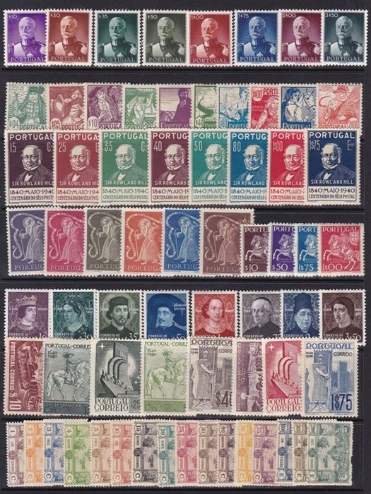Portogallo 1940/1950 - Collezione di serie complete