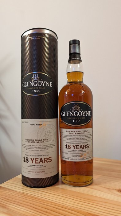 Glengoyne 18 years old - Original bottling  - 1,0 liter