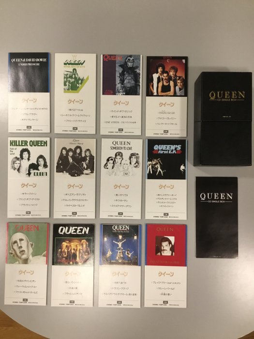 Queen, David Bowie - Queen CD single box 3” - Múltiples títulos - Caja colección de CD - 1991