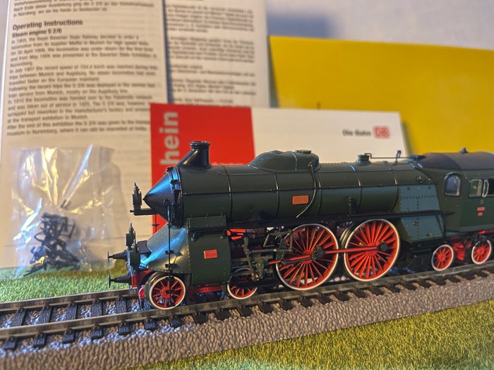 Brawa H0 - 0651 - Dampflokomotive mit Tender (1) - S 2/6 DB Museumslok - K.Bay.Sts.B