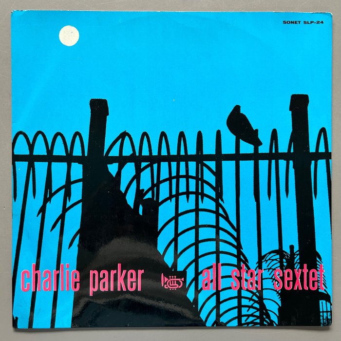 Charlie Parker - All Star Sextet (1st mono) - Single vinylplade - 1. aftryk - 1957