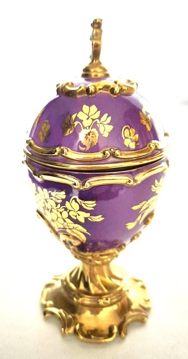 Fabergéæg - Fabergé stil - Porcelæn