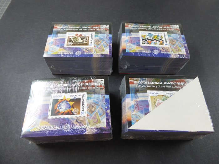 Γεωργία  - 2006, μπλοκ σειρά "European stamps", **/MNH, φύλλο 35/38, 500x, ME 5000,-