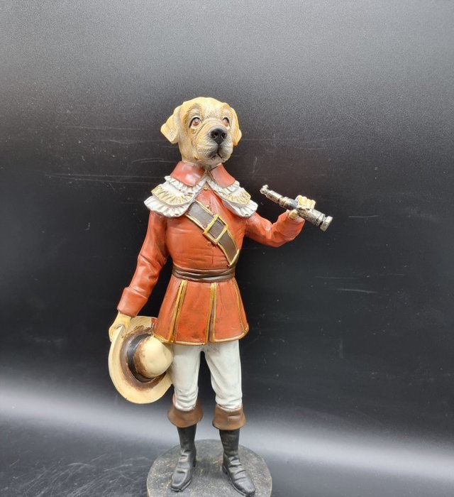 雕像, Dandy Dog 31.5cm - 31.5 cm - 樹脂
