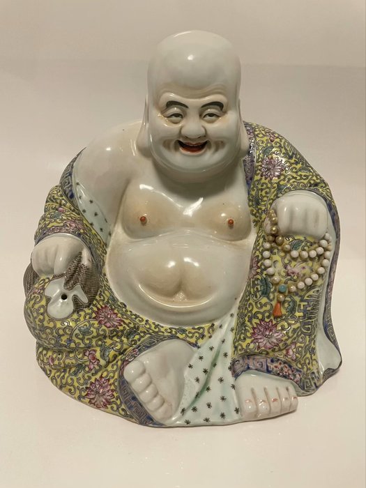 Budai Maitreya Buddha - 瓷器 - 中國