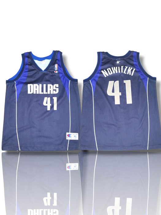 Dallas Mavericks - NBA basket - Dirk Nowitzki - 2000 - Baskettröja