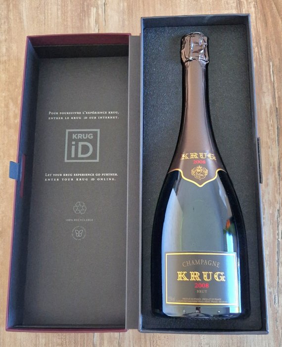 2008 Krug, Vintage - Champagne Brut - 1 Flaska (0,75 l)