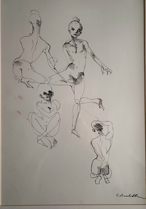 Enrico Colombotto Rosso - Figure femminili