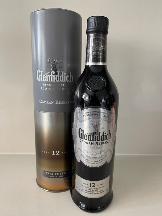 Glenfiddich 12 years old - Caoran Reserve Peat Ember - Original bottling  - 70cl