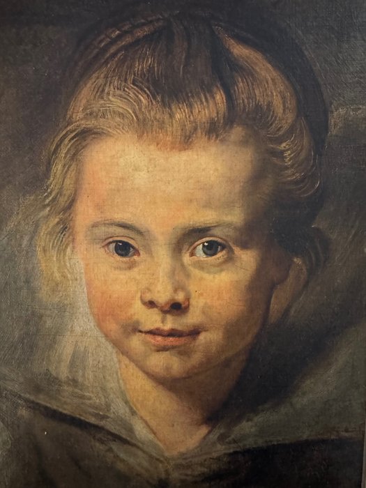 Flemish school (XIX), After Sir Peter Paul Rubens - Portrait of Clara Serena Rubens, the artist's daughter