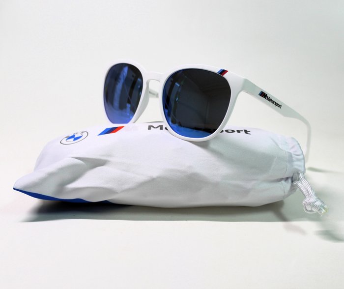 Other brand - BMW M Motosport - Sonnenbrille BS0004 21X - weiss blau - Occhiali da sole