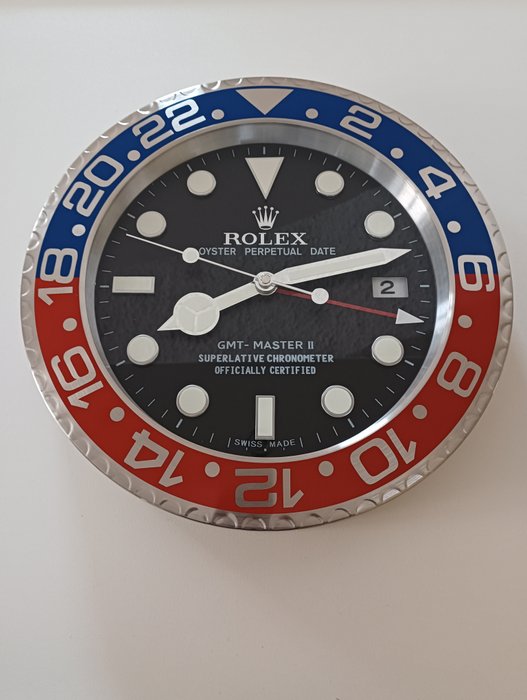 Ρολόι τοίχου - Έμπορος ρολογιών τοίχου Rolex - Γυαλί και Αλουμίνιο - 2020+