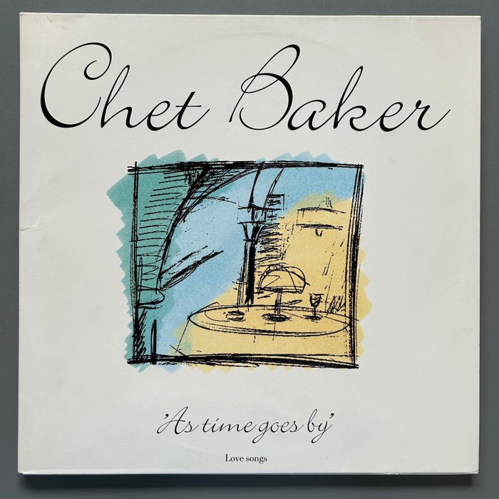 Chet Baker - As Time Goes By (1st pressing!) - 單張黑膠唱片 - 第一批 模壓雷射唱片 - 1990