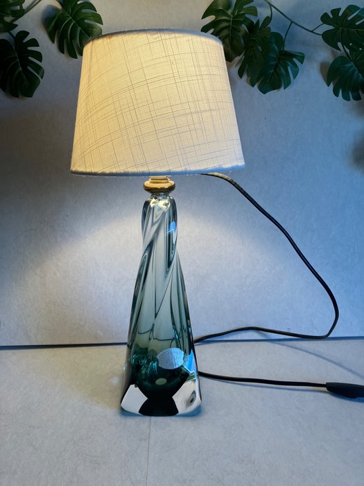 Val Saint Lambert - Lampe de table - Cristal