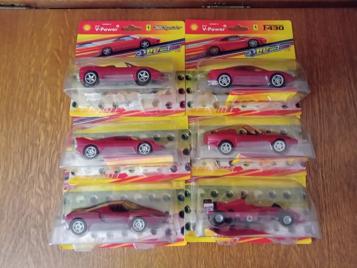 Mattel 1:38 - Miniatura de carro desportivo - Ferrari - vSeries está totalmente presente