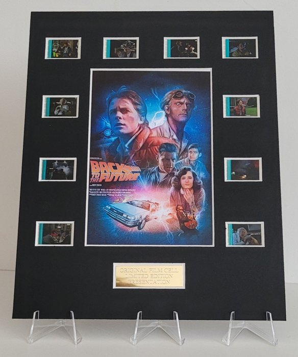 Back to The Future - Framed Film Cell Display with COA