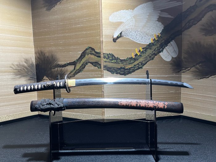 武士刀 - 玉金 - Tsuda Echizennokami Sukehiro(津田越前守助広) - 日本 - Early Edo period